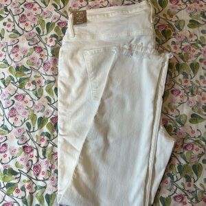 Madewell Women's Cream Skinny Jeans